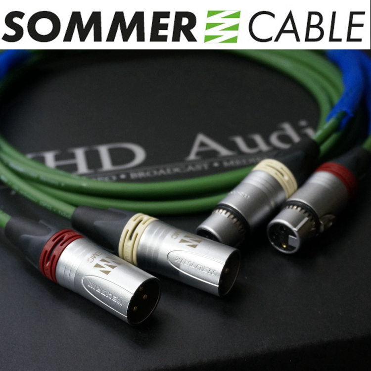 German SOMMER Reference Level EMC ALBEDO MKII Fever XLR Balance Line Audio Signal Line