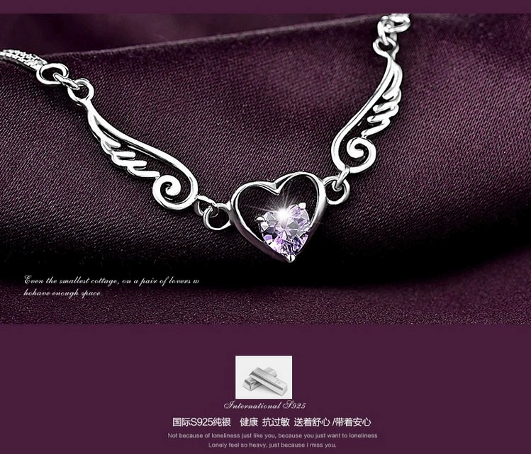 925 sterling silver bracelet Hàn Quốc phiên bản của các đơn giản ladies bạn gái sinh viên bracelet Sen cá tính món quà sinh nhật cho bạn gái