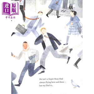 Marina Ruiz My Dad 我的爸爸 精品绘本 英文原版 3-6岁【中商原版】