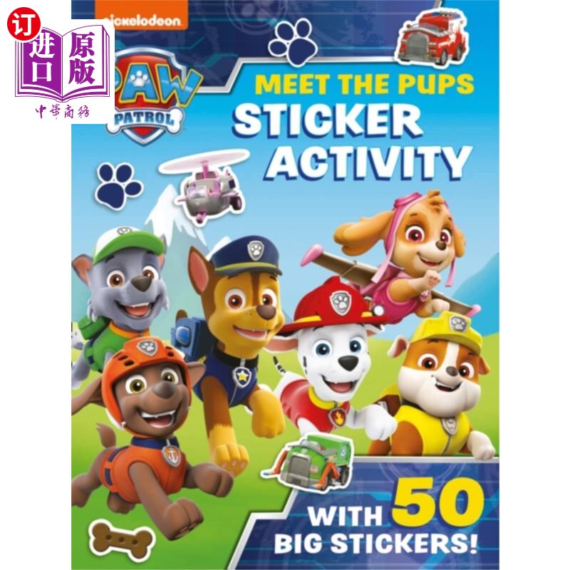 Direct Order from Overseas Paw Patrol: Meet the Pups Sticker Activity Paw Patrol: Meet the Pups Sticker Activity