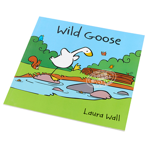 Wild Goose 小鹅咕茜去野外 低幼亲子共读故事绘本 Laura Wall 平装 英文原版 3-6岁【中商原版】