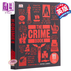 DK罪案百科 犯罪百科 英文原版 英文版 DK-Big Ideas：The Crime Book DK 百科全书 【中商原版】进口书