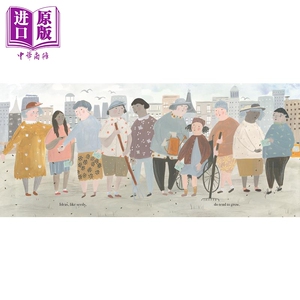 Olivia Holden 生长路 Grow 精品绘本 低幼善良帮助重建社区故事绘本 精装 英文原版 3-6岁【中商原版】