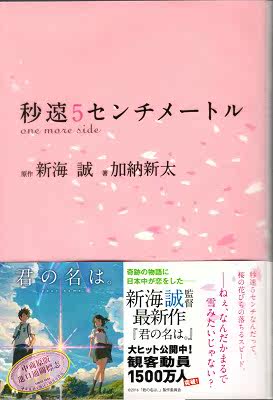 特價秒速五厘米one More Side 日文原版日本電影小說秒速5セン 露天拍賣
