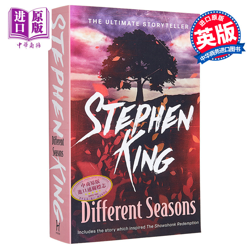 [Zhongshang Original Edition] Different Seasons English Original Edition Stephen King the Shawshank Redemption Movie Original Novel