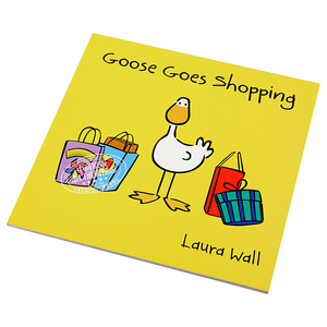 小鹅咕茜去购物 Goose Goes Shopping 低幼亲子故事绘本 Laura Wall 平装 英文原版 3-6岁【中商原版】