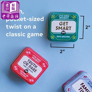 After Dinner Amusements: Name That Word!: 50 Prompts for Family Fun 英文原版 餐后游戏：说出那个单词！【中商原版】