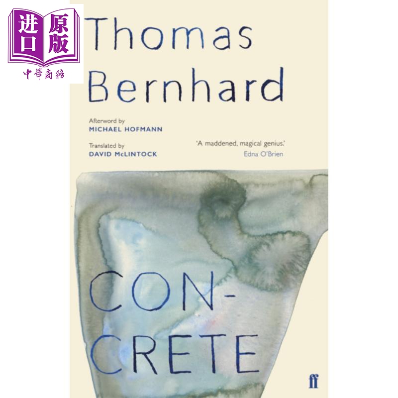 Thomas Bernhard Cement Floor English Original Edition Concrete Thomas Bernhard【Zhongshang Original Edition】 Thomas Bernhard Cement Floor English Original Edition Concrete Thomas Bernhard【Zhongshang Original Edition】