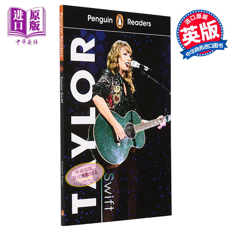 Taylor Swift Biography English Original Edition Penguin Readers Level 1 Elt Graded Reading Material Taylor Swift Penguin Readers Taylor Swift Merchandise