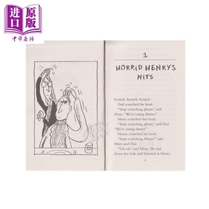 Horrid Henry 淘气包亨利 3个故事合集 亨利的帮忙 儿童经典文学故事带插图 英文原版 7-12岁 暑期书单【中商原版】