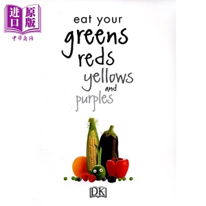 DK:多彩的食物 Eat Your Greens 儿童科普绘本 亲子绘本 DK 儿童读物 儿童素食指南 英文原版【中商原版】
