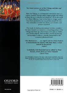 牛津图解维京人历史 牛津插图史系列 Peter Sawyer 英文原版 The Oxford Illustrated History of the Vikings 历史 欧洲史