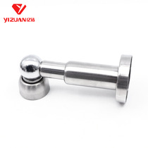 Punch adjustable door stopper stainless steel lift length door stopper mini door top optional wooden door buffer door stopper