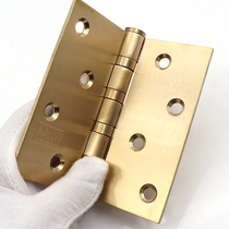 100 million solid positive shaped hinge stainless steel flat open widened loose-leaf wooden door hinges enlarge foldout thickened black