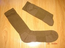 329-(spot) public version of the United States Marine Corps special winter boots socks (Wolf Brown)