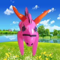 PVC Color Middle Horse Large Colour Horse Hotsell Animals Toys Toy Batch Children Middle Sex Toys Batch Plastic Inflatable Toys
