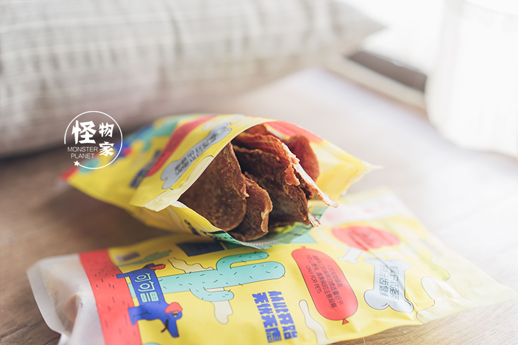 Monster Home Sentence Thịt giòn 100% Thịt gà rán nguyên chất Thịt vịt khô Thịt thú cưng Đồ ăn nhẹ 100g đồ ăn chó