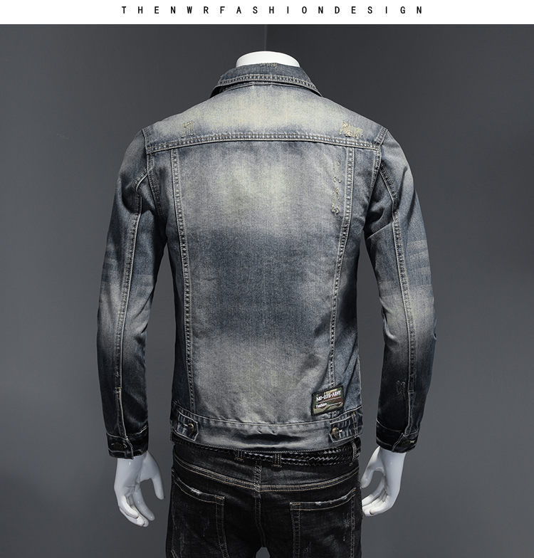 A3426 1880K ÁO KHOÁC NAM QIUTYGF DÁNG ÔM BODY GỢI CẢM SEXY PHỤC CỔ CỔ ĐIỂN THỜI TRANG NAM JEAN BÒ G05 SẢN PHẨM MỚI