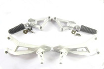 Small bao dragon BJ125-3E TNT125 front and back foot pedal bracket front and rear foot pedal footboard mounting bracket