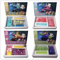  Trumpeter Q version glue-free color separation assembly movable tank assembly model four sets 07314-17 