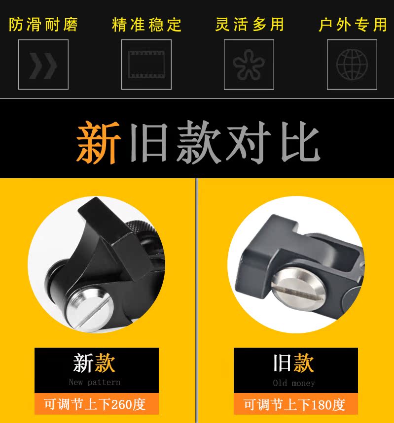 Ống kính tele chở pallet Uchitori tele SLR bộ phận cơ thể ống kính tele khung hỗ trợ giữ - Phụ kiện máy ảnh DSLR / đơn chân máy ảnh bạch tuộc