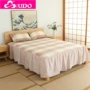 Yau bông bông rửa giường hoa váy trong bông cotton một mảnh xù trải giường váy ngủ bảo vệ Simmons - Váy Petti váy giường đẹp	