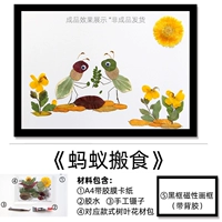 Муравей пища+черная фоторамка