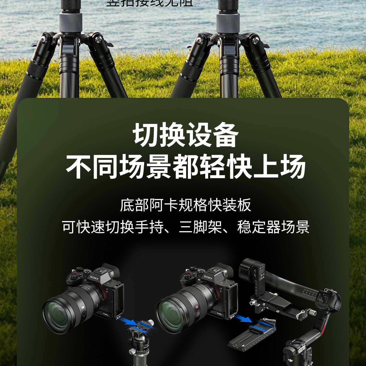 SmallRig 6704 HawkLock Advanced Cage Kit for Sony Alpha 7R VI 專業快拆套籠套裝 圖文 13