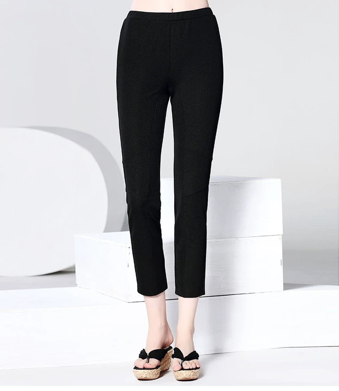 NGUỒN GỐC Một chiếc quần legging thon dài mùa xuân và mùa thu của phụ nữ Ruijing - Khởi động cắt quần jean rách nữ