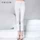 NGUỒN GỐC Một chiếc quần legging thon dài mùa xuân và mùa thu của phụ nữ Ruijing - Khởi động cắt