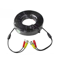 Surveillance video line with power cord integrated finished line bold bnc dc extension line 5 m-50 m