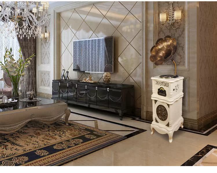 máy phát nhạc đĩa Rain Lane Antique Recorder Big Horn Vinyl Recorder Solid Wood Gramophone Record Player Chính hãng 	máy nghe nhạc đĩa than sony