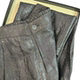 Gui goods intangible cultural heritage mulberry silk turtle pattern fragrant cloud yarn temperament slim straight double-layer small-leg pants 24086