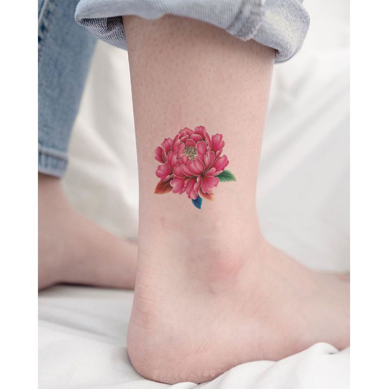 Tattoo Stickers Are Washable, Can Be Applied on Legs, Chest, Sexy and Tempting, Waterproof, Long-Lasting, Personalized, Arm Small Flower Pattern to Cover Scars