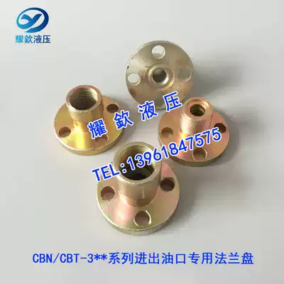 Hydraulic oil pump gear pump CBN CBT E304 F306 G310 F314 F316 inlet and outlet flange