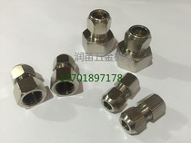 Pressure gauge connector inner wire ferrule directly connected to copper pipe 38 3 points card 6 Card 8*10*12 copper pipe joint hard pipe