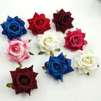DIY Velvet Curly Roses, как розы, цветы, декоративные цветы, изысканные и компактные 6 см.