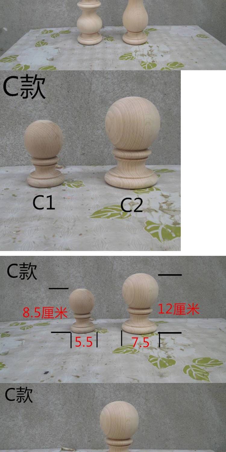Rắn chân đồ gỗ giường tròn đầu giường xe bình gỗ trụ cột cột giường cột trang trí bình hoa trang trí sofa chân - Ghế sô pha ghế sofa thư giãn