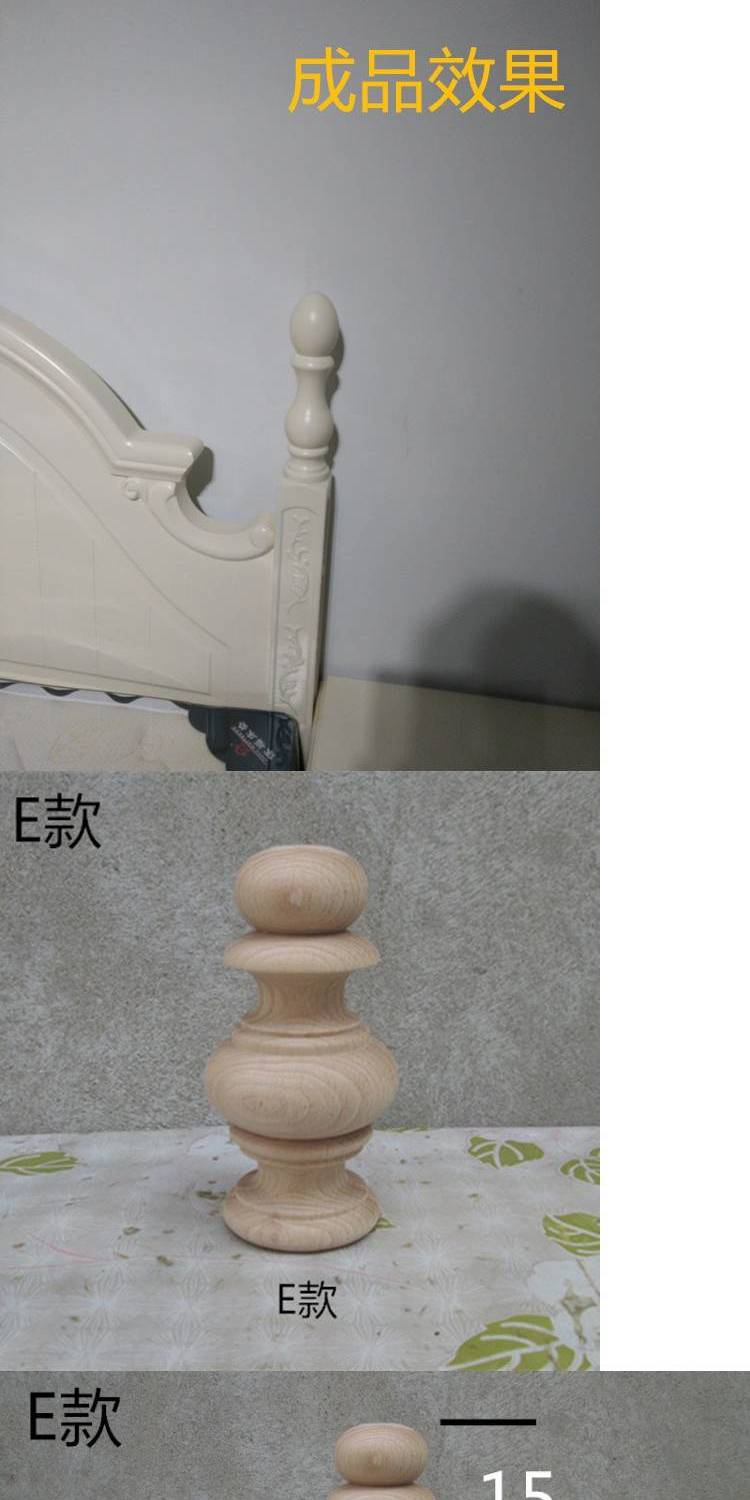 Rắn chân đồ gỗ giường tròn đầu giường xe bình gỗ trụ cột cột giường cột trang trí bình hoa trang trí sofa chân - Ghế sô pha ghế sofa thư giãn
