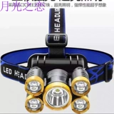 Перезаряжаемый фонарь для рыбалки, супер яркая светодиодная шахтерская лампа