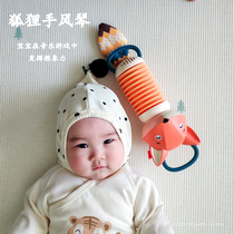 Baby fox accordion male girl 0-1 years old Child early teach Puzzle Baby Musical Instrument Soothing Toy Music