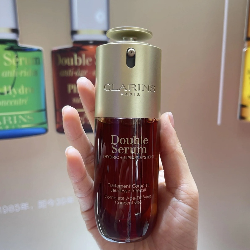 The Ninth Generation Clarins Double Serum 50ml Moisturizing Clarins Little Fat Man Refreshing Oily Skin Version 75Ml/100Ml