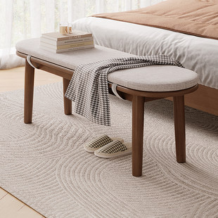 Bench 2022 New Store 12 colors of benches, full solid wood bed stool, home door shoe replacement stool, living room dining bench, bench fitting room 1m round long bench