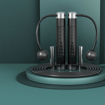 Cordless skipping rope fitness weight loss exercise weight-bearing section Fat burning slimming counting professional wireless cordless indoor dedicated