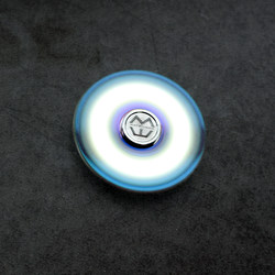 Flame finger tip gyroscopy hair light stainless steel TOYO gyroscopy fingertips spiral reduction EDC toys