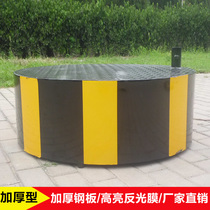 Transportation facilities diameter 80cm station security post command Gangtai community property traffic Post