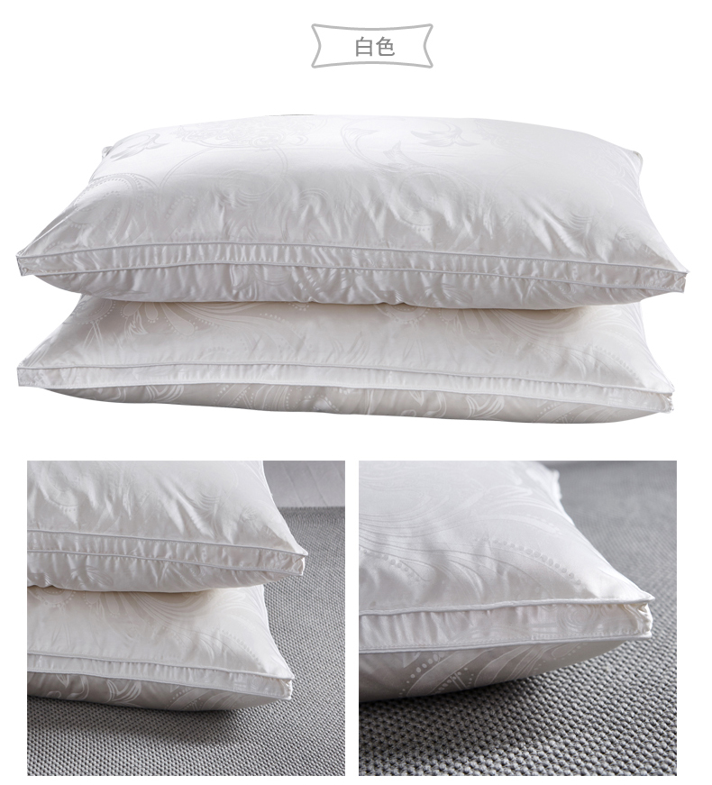 Tất cả các mùa khách sạn xuống gối năm sao chuyên dụng ngỗng trắng xuống gối đơn giúp khách ngủ - Gối gối cao su non cho trẻ sơ sinh