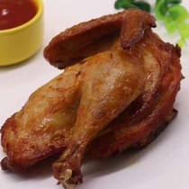  Orleans grilled half chicken Western-style grilled chicken cooked half chicken fried chicken snacks semi-finished microwave baking fried 230g