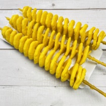 Cyclone Potato 120 gr * 5 strings Potato Strings Potato Strings Frozen Semi-finished Fried Snack Street Snack