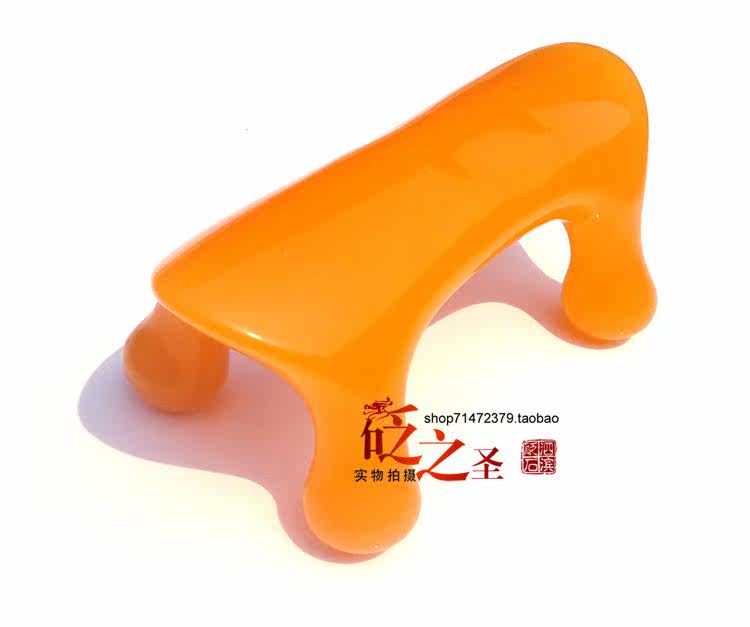 树脂按摩狗  蜜腊狗 手动穴位按摩器 颈部背部按摩